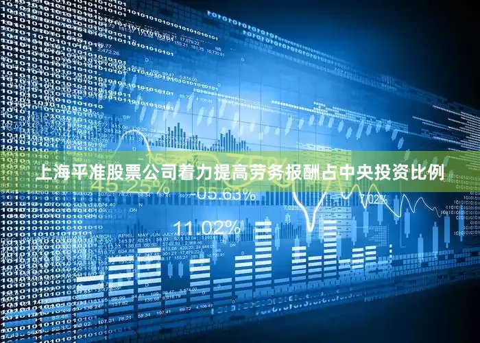 上海平准股票公司　　着力提高劳务报酬占中央投资比例