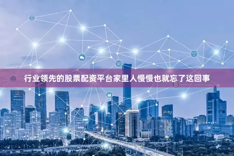 行业领先的股票配资平台家里人慢慢也就忘了这回事